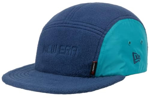 New Era Polartec Camper Cap Basecap Baseballcap Fleececap Flat Brim Damen/Herren - mit Schirm Herbst-Winter Winter