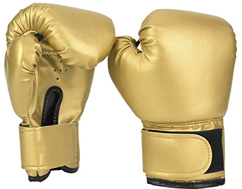 Yuehuamech 1 Pair Boxing Gloves Children Sandbag Punching Gloves PU Leather Junior Mitts for Sparring Training Kickboxing Muay Thai MMA Workout Punches Fights