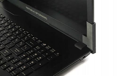 NetDan Asus ROG Strix ASUS ROG Strix GL753V GL753VE GL753VD Reperatur Set für Gehäuse Displaydeckel Scharniere (obere, schwarz)