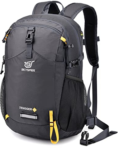 SKYSPER Wanderrucksack 20L Trekkingrucksack Leicht Rucksack Tagesausflüge für Wandern Bergen Abenteuer Daypack
