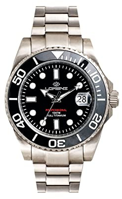 Lorenz Full Titanium LZ 030196AA Orologio da uomo con cassa e cinturino in titanio