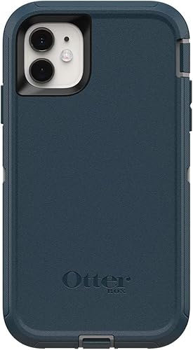 OtterBox Defender Series Screenless Edition Case for iPhone 11 (Only) - Case Only - Non-Retail Packaging - Gone Fishin (Blue)