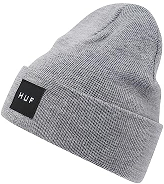 HUF Unisex Mütze Graumeliert/schwarz/weiß One Size