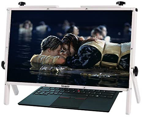 Screen Magnifier for Computer, 22 Laptop Screen Magnifier for The Visually Impaired, Screen Magnifier for Desktop - Supports All Computer,Natural