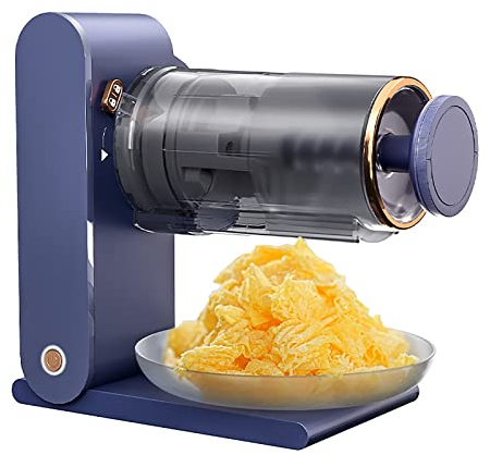 Frullatore Elettrico, Macchina per la rasatura del Ghiaccio, Frullato di Frutta Fatto in casa Fai-da-Te, Frantumatore di Ghiaccio per Uso Alimentare, per ristoranti Domestici
