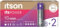 ITSON, AAA batterie alcaline, confezione da 8, per orologi, torce, telecomandi, confezione senza plastica, LR03IPO/10CB 8+2