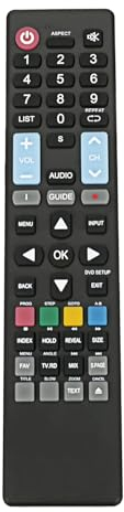ALLIMITY Remote Control Compatible with RCA HKC TV RS43F1-EU RS50U1-EU RB24H1-UK RB32H1-EU RB40F1-EU RS55U1-EU RS65U1-EU 13M4 13M4C 16M4 16M4C 17H2 17H2C 24C2NB 24C2NBD 32C9A 32D1-H2EU 40F1 43F3