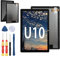 Yuxyiony New Screen Replacement For Doogee U10 Tablet LCD Display Repair Screen and Replacement Tool Accessories(With Frame)