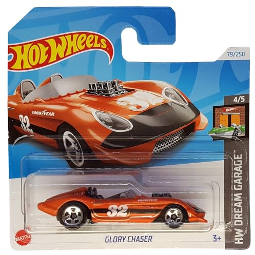 Hot Wheels - Glory Chaser - HW Dream Garage 4/5 - HTB51 - Carte courte - Roadster - Good Year - Mattel 2024-1:64