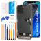 Olivechard Soft OLED 12 Pro Max LCD Screen Replacement for iPhone 12 Pro Max 6.7 inch [Soft OLED,NOT LCD] Display Touch Digitizer Screen Assembly A2411 A2342 A2410 A2412 with Repair Tool