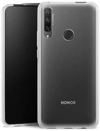Custodia di silicone compatibile con Huawei Honor 9X Custodia trasparente Cover per smartphone trasparente Trasparente