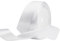 Weiss Satinband 25mm x 22 Meters Stoffbänder für Geschenkverpackungen, Blumensträuße, Kunsthandwerk und Hochzeitsdekoration