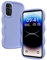 XINYEXIN Coque pour Samsung Galaxy A14 4G/5G, Étui Housse Vague Cadre Forme Bouclée Mignon Liquide Silicone Antichoc - Violet