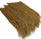 Mexikanische Palmen-Stroh-Fliesenplatten für Tiki-Barhütten, 47 x 50 cm, Entenrolle, Gras, Rollen, Zaun, Party, Tiki-Dach, Garten, Terrasse, Deck, Pavillons, 2 Stück