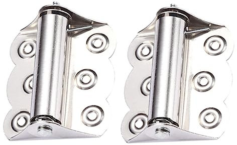 jojofuny Charnière À Ressort Pour Porte - 2 Pièces Charnière Pliante Pour Volet Robuste Résistante Réduction Du Bruit Adaptée À Une Utilisation En Extérieur Et En Intérieur