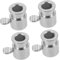 Toddmomy 2Pcs Grilling Accessory Rotisserie Balance Rod Fixator for Bbq Sturdy Spit Rod Stopper Easy Install Spit Weight Holder Grill Rack Trussing Part Compatible with Various Rotisserie Spits