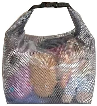 Zwei wasserdichte Kosmetiktasche Kulturtasche Reisetasche, Einkaufstasche Organizer, Damen-Kosmetik-Aufbewahrungstasche (Grau)