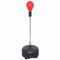 CHIMHOON Boxsack Stehend, Erwachsene Standboxsack, Punchingball, Verstellbar Erwachsene Kinder Boxen Punchingball, Boxen Ausrüstung, Workout-Ausrüstung, Stressabbau & Fitness (Rot)