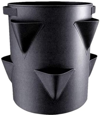 Fioriera per fragole, vaso da giardino per fragole, con 6 tasche laterali, borsa multiuso per fiori, verdure, balcone