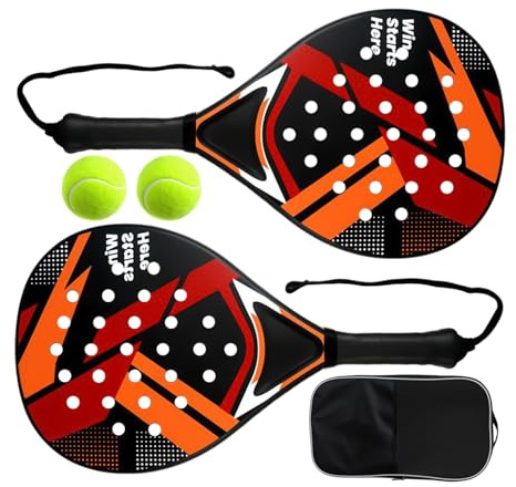Tennisschläger für Damen, leicht, rutschfest, stoßfest, Set für Erwachsene, für Damen, Jugendliche, Kinder, Innenhof, Training