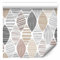 murando - Tapete selbstklebend 10m Wandtattoo dekorative Möbelfolie Dekorfolie Fotofolie Panel Wandaufkleber Wandposter Wandsticker - beige grau weiß geometrisch f-B-0208-j-a