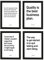 PICSonPAPER Poster 4er-Set Business Quotes schwarz gerahmt DIN A4, Zitate von Jeff Bezos, Steve Jobs, John Lasseter und Walt Dinsey, Startup, Entrepreneur, Motivation (DIN A4, schwarz gerahmt)