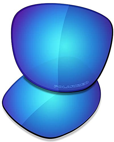 Saucer Premium Ersatzgläser für Oakley Trillbe X OO9340 Sonnenbrillen High Defense - Glacier Blue Polarisiert
