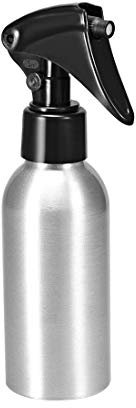 sourcing map 3oz/100ml Aluminium Spray Bottle with Fine Mist Sprayer, Empty Refillable Container Travel Bottle