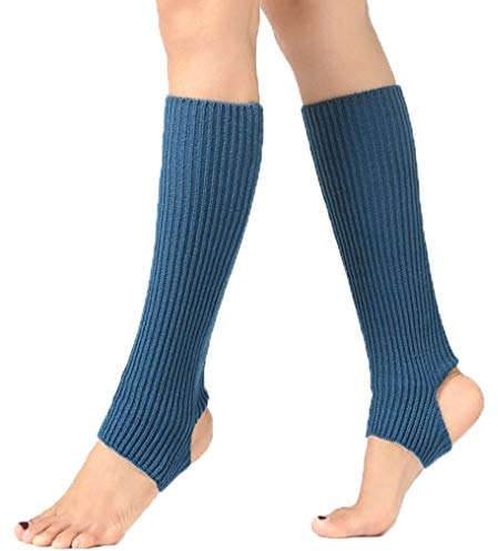 Wamvp Hiver Chaud Jambières Guêtre Tricotée Poignets Genouillères pour Femmes Dame Filles pour Danse Ballet Yoga
