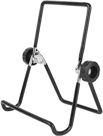 JanJean Stainless Steel Sprouting Stands Foldable Mason Jars Rack Phone Holder for Sprouts Broccoli Lentil Black 1Pc One Size