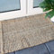 Durable Hardwearing Natural Boucle Jute Rug Dirt Trapper Versatile Woven Lounge Utility Kitchen Area Rugs 160cm x 230cm