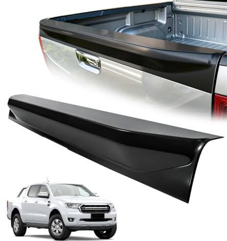 JHCHAN Ladekantenschutz Spoiler Pickup für Ford Ranger 2012-2022, T6 T7 T8 XL XLT Wildtrak Stormtrak Wolftrak Thunder Raptor Heckklappenschutz Zubehör