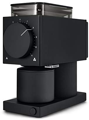 Fellow Ode Brew Grinder - Electric Burr Coffee Grinder, 31 Settings for Drip, French Press, Cold Brew, Small Footprint, Matte Black (220v, Type G Plug)