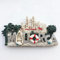 Weekino Kathedrale von Palma Mallorca Spanien Kühlschrankmagnet 3D Polyresin Touristische Stadtreise City Souvenir Collection Geschenk Starker Kühlschrank Aufkleber