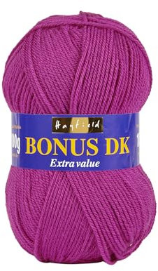 Sirdar Hayfield Bonus DK Double Knitting Yarn, Grape (568), 100g
