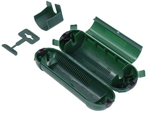 Verlängerungskabelabdeckung für den Außenbereich, wetterfester elektrischer Anschlusskasten, grün, für Poolpumpen(#2)