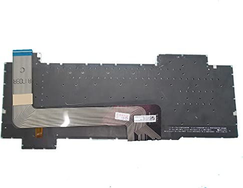 RTDPART Tastiera Del Computer Portatile Per ASUS ROG Strix Scar GL503 GL503V GL503VM GL503VD GL503GE Nero Senza Telaio Con Retroilluminazione ITALIANO IT
