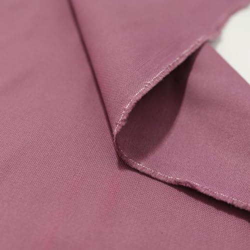 TOLKO Canvas Stoff Meterware | Stoffe zum Nähen Meterware | Robuster Polsterstoff/Bezugsstoff Baumwoll-Segeltuch | 1,5mm dick Reißfest Abriebfest Mittelschwer Segeltuch zum Polstern (Rosenholz)