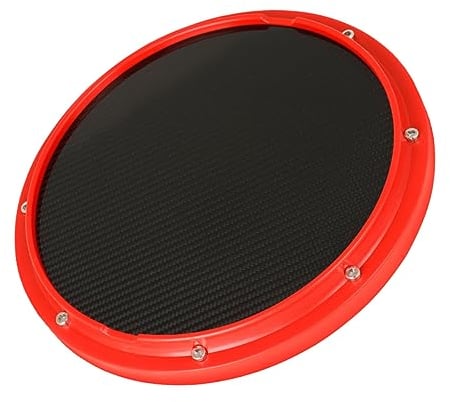 VICASKY Drum Pad Für Anfänger Carbonfaser Übungspad Leise Zum Üben Perfektes Schlagzeugzubehör Für Effektives Training Tragbar Und Langlebig Geeignet Für Drummer