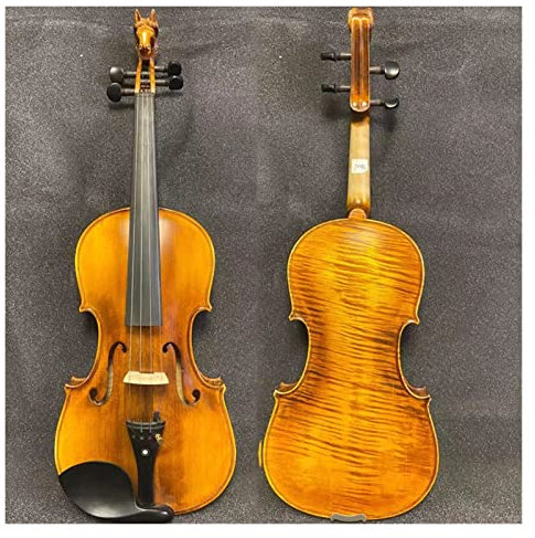 Geige 4/4 Violine Schnitzen Pferdekopf Leistungsstarke Sound 4 String Instruments 4 String Violine Violine