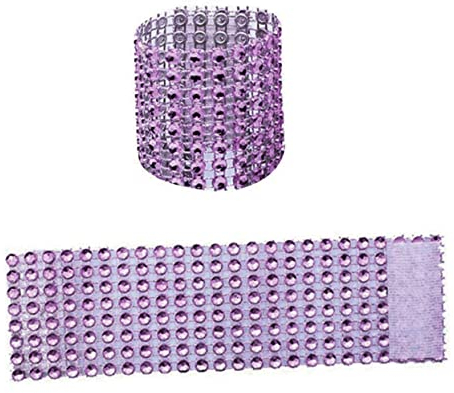 Garneck Hotel Kristall Serviettenhalter 60pcs Serviettenringe Tischdekoration für Hochzeitsfeiern