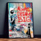 Dekomundo Always dream big Street Art Poster für Wohnzimmer, Schlafzimmer, Büro, 40x60 cm