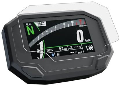 ZhanNuoBHd Für Für Ninja650 Für Z650 Für Z900 2020-2023 2021 2022 Motorrad Screen Dashboard Schutz Scratch Cluster Instrument Film Displayschutzfolie(4 X PCS)