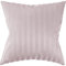 Pure Label Mako Satin Damast Streifen Kissenbezug 50x50 cm aus 100% Baumwolle in rosa| Traumhaft weiches Deko Kissen passend zu unseren Bettwäsche Sets