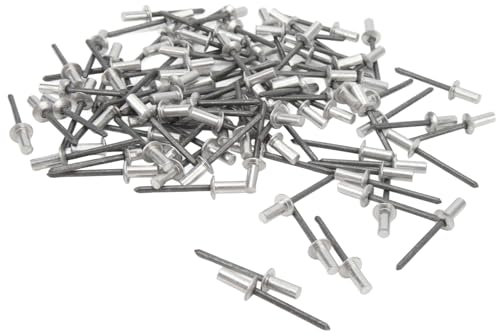 100 Stück Geschlossene Körpernieten, Er-Nieten für De 90 110. 100 Stück Geschlossene Körpernieten, Einfacher Ersatz für Er-Nieten für De 90 110