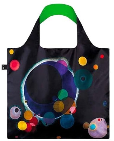 LOQI WASSILY KANDINSKY Several Circles Neon Green