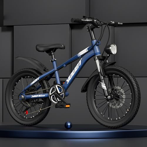 FMBLDM Mountainbike 22 24 Zoll Verstärktes Speichenrad Rücksitz Doppelte Stoßdämpfung Geeignet für Jugendliche C1,24 inches