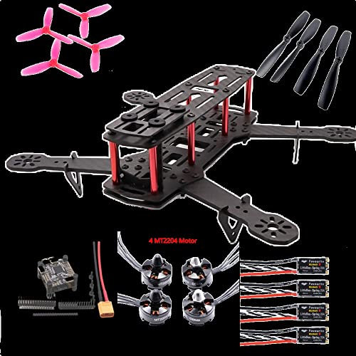 hJNGdU F4V3S Flight Controller Board Mit Barometer OSD TF BN880 Kompatibel Kompatibel mit INAV Betaflight Quadcopter RC Drone Racing(QAV250 Package A)