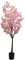 Zstar Cerisier en Fleurs Artificiel en Pot - 150 cm - Plante réaliste en Pot - pour Salon, Chambre à Coucher, Bureau - Décoration