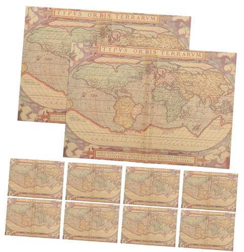 Lurrose Vintage Karten Geschenkpapier Geschenkpapiersets Für Blumensträuße Kreative DIY Verpackung Ideales Geschenkverpackungspapier Für Feste Und Anlässe